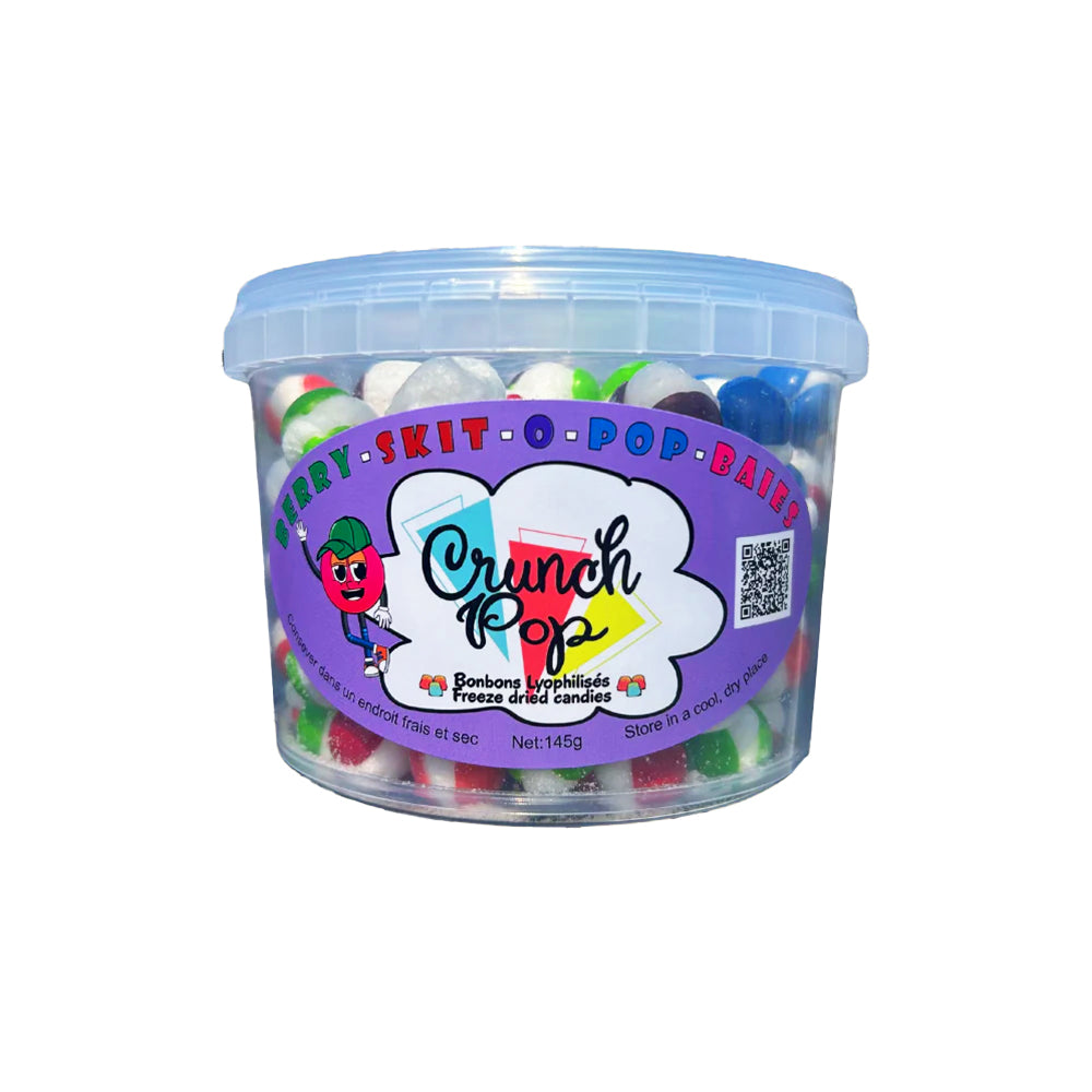 Crunch Pop - Skit-o-Pop Berries - 18/145g