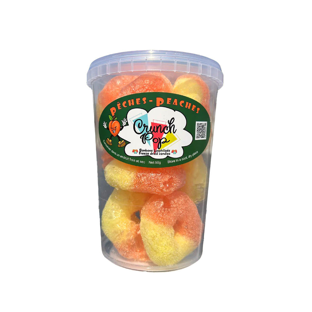 Crunch Pop - Peach Ring - 6/50g