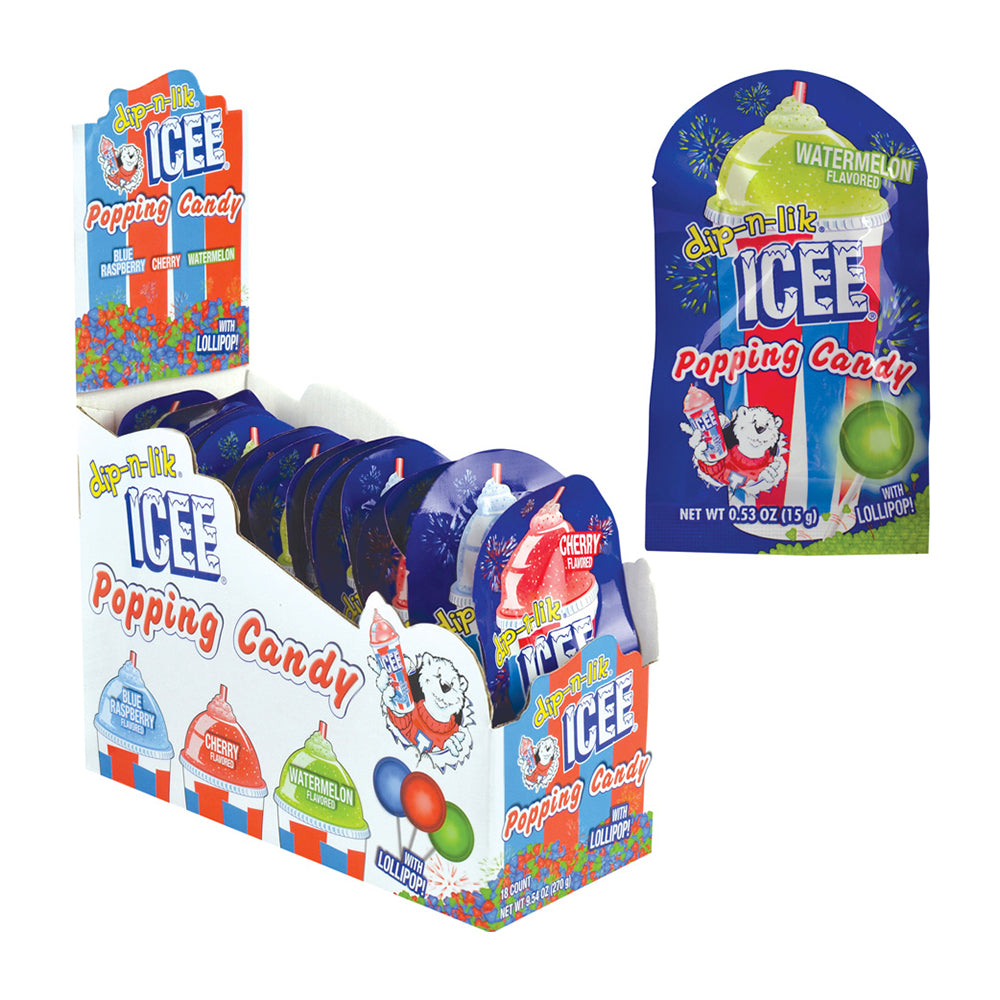 Kokos Icee Dip N Lik Popping Candy 1815g 9228