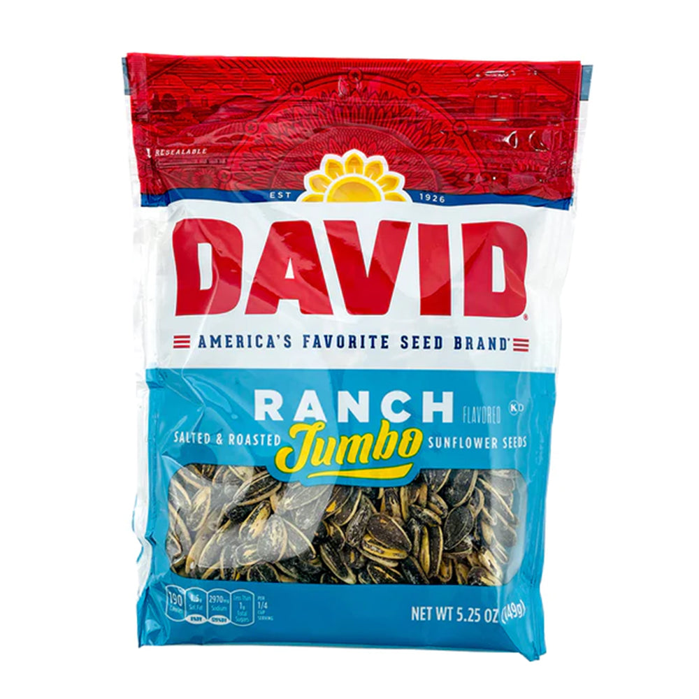 David - Jumbo Ranch Sunflower Seeds 12