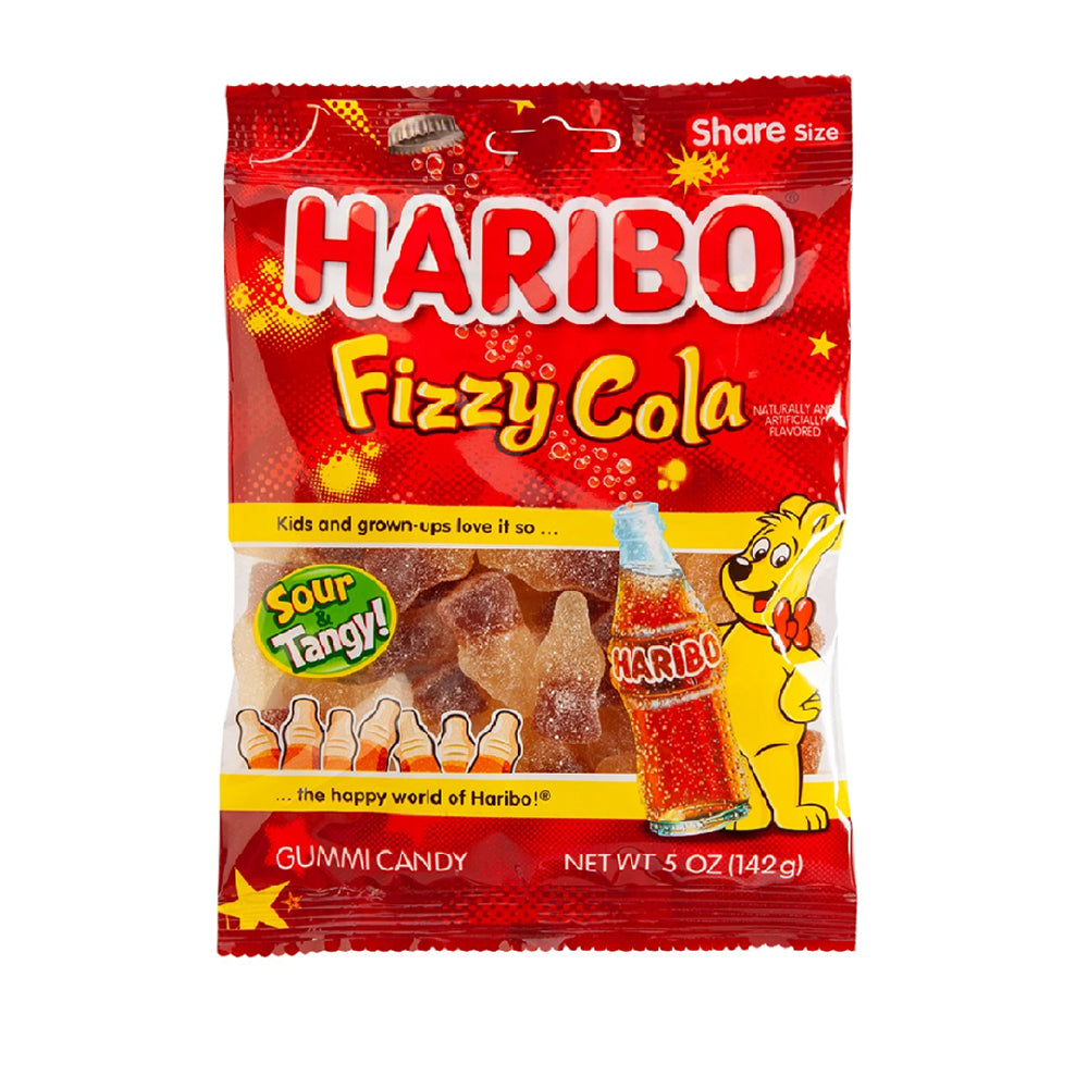 Haribo - Gummi Candy Fizzy Cola - 12/142g