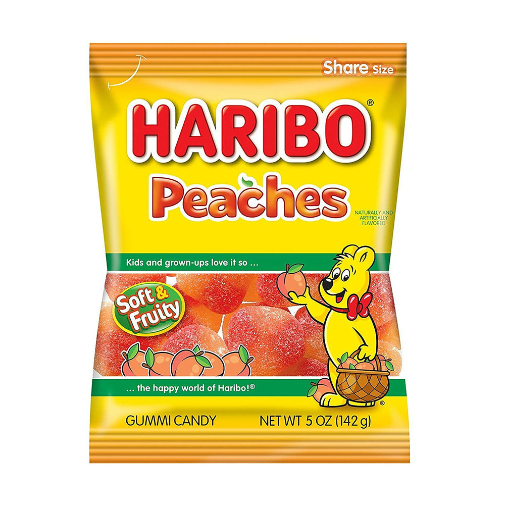 Haribo - Peaches - 12/142g