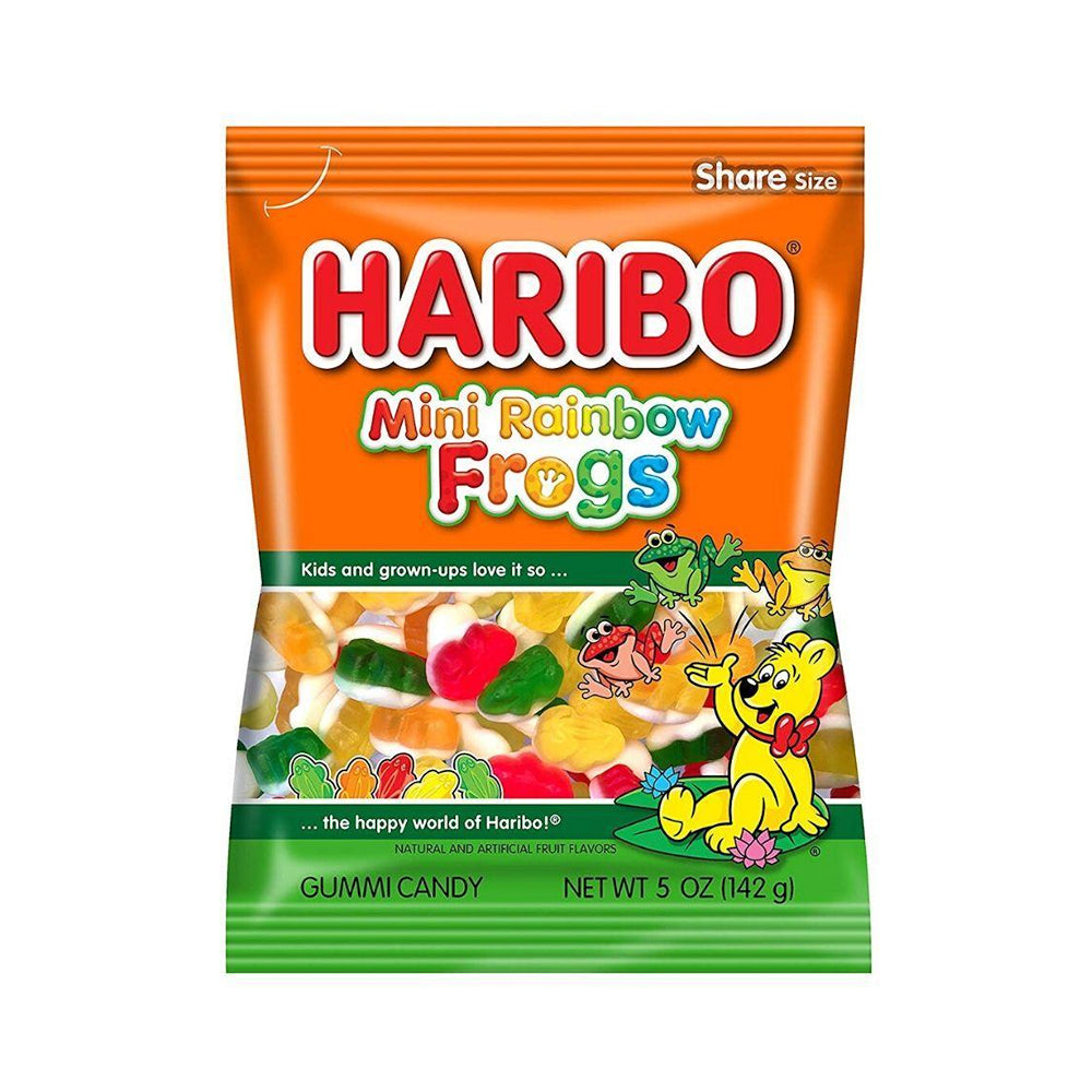 Haribo - Mini Rainbow Frogs - 12/142g