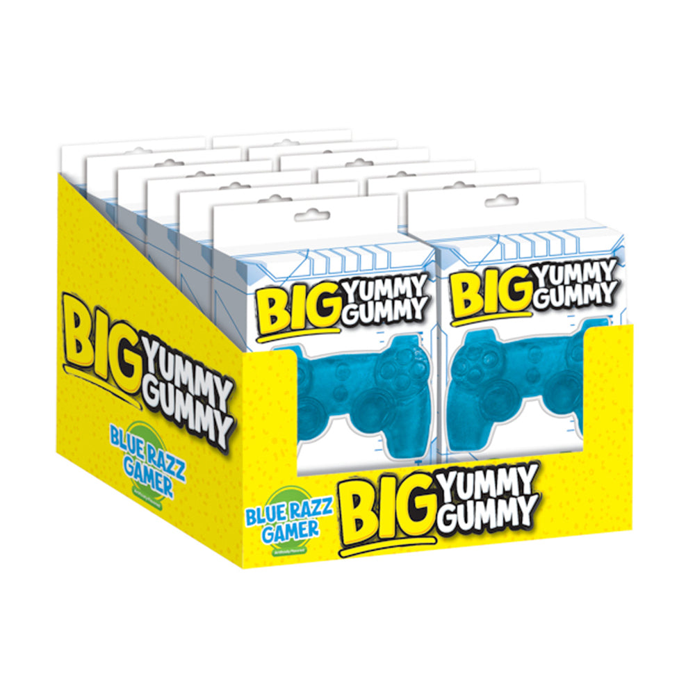 Big Yummy Gummy - Blue Razz Gamer - 12/150g