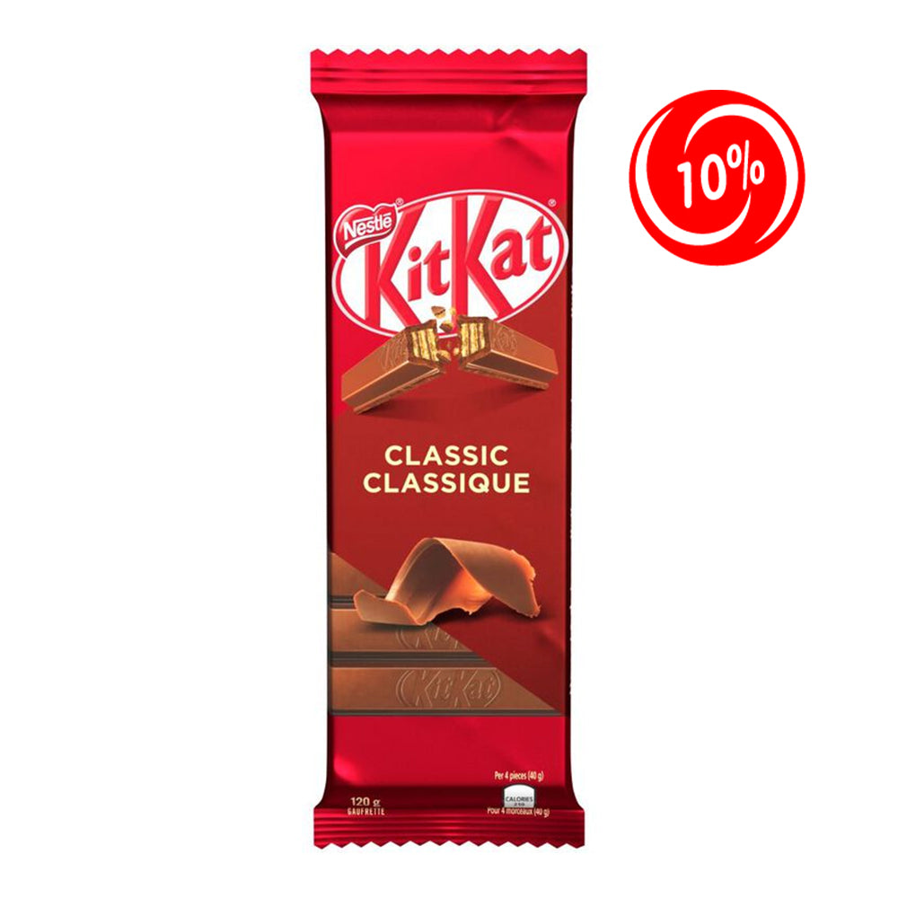 (EXPIRATION: 17/12/2024) - Kit Kat - Classic - 15/120g