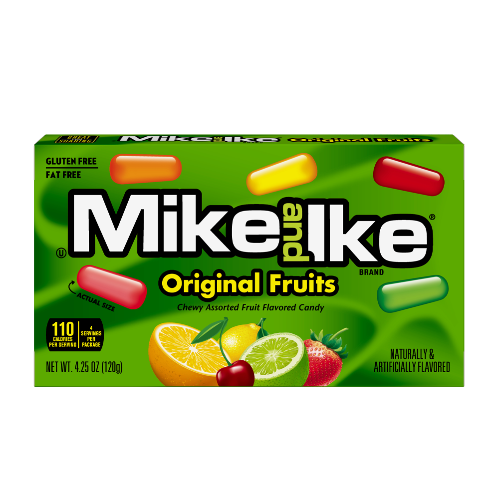 Mike & Ike - Original Fruits Theater Box - 12/120g