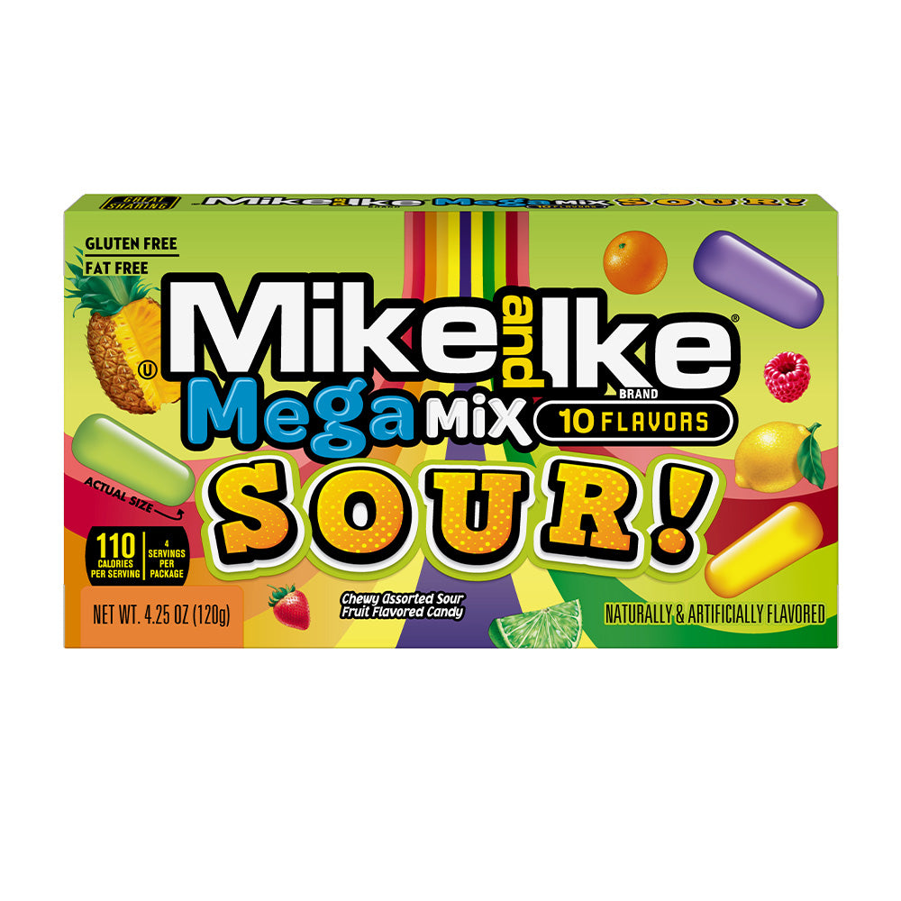 Mike & Ike - Mega Mix Sour - 12/120g