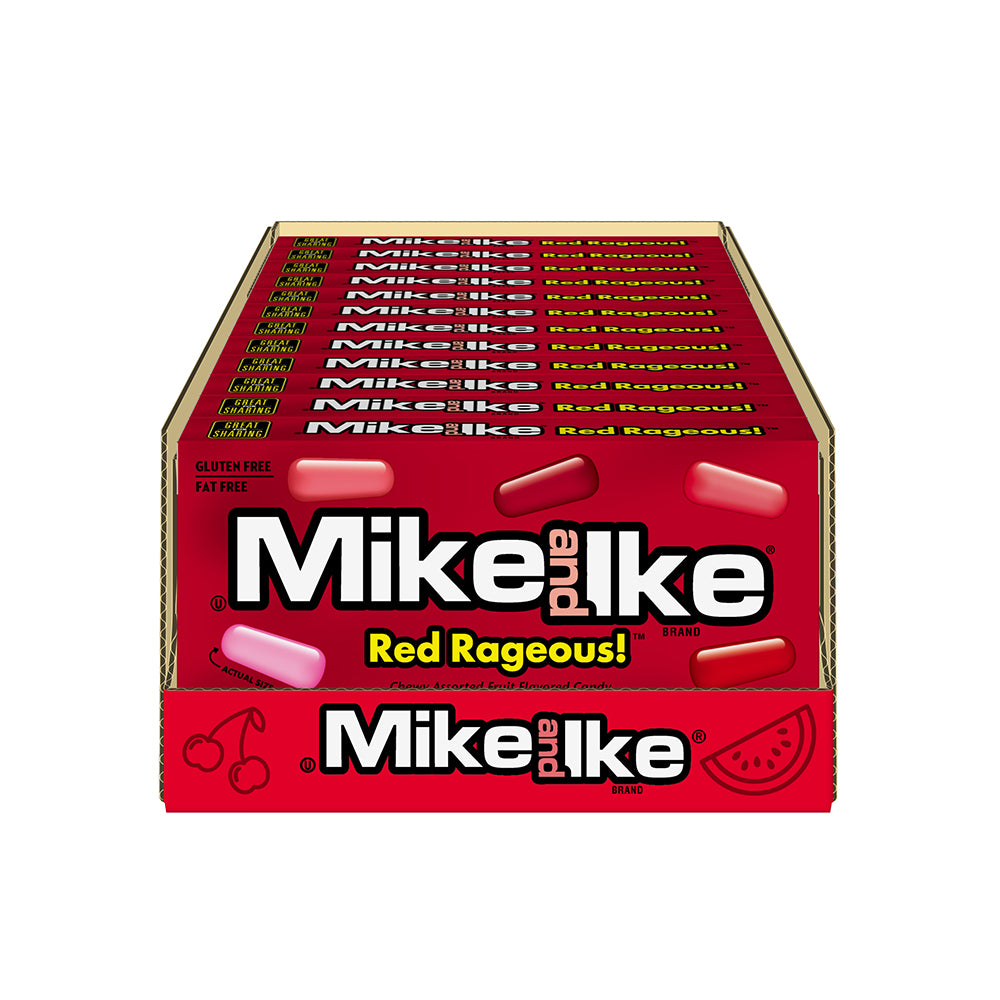 Mike & Ike - Red Rageous - 12/120g