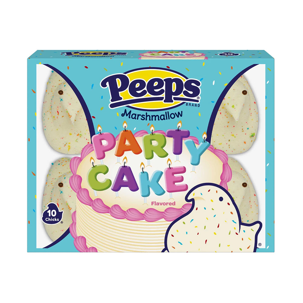 Peeps - Party Cake Marshmallow Chicks - 36/85g