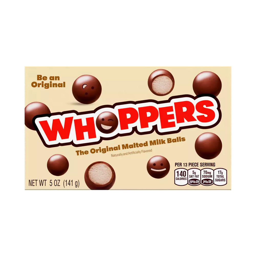 Whoppers - Malted Milk Balls - 12/141g