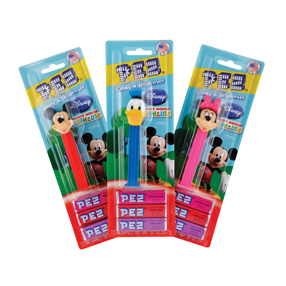 Pez - Blister Disney Mickey Mouse ClubHouse - 12/24.7g