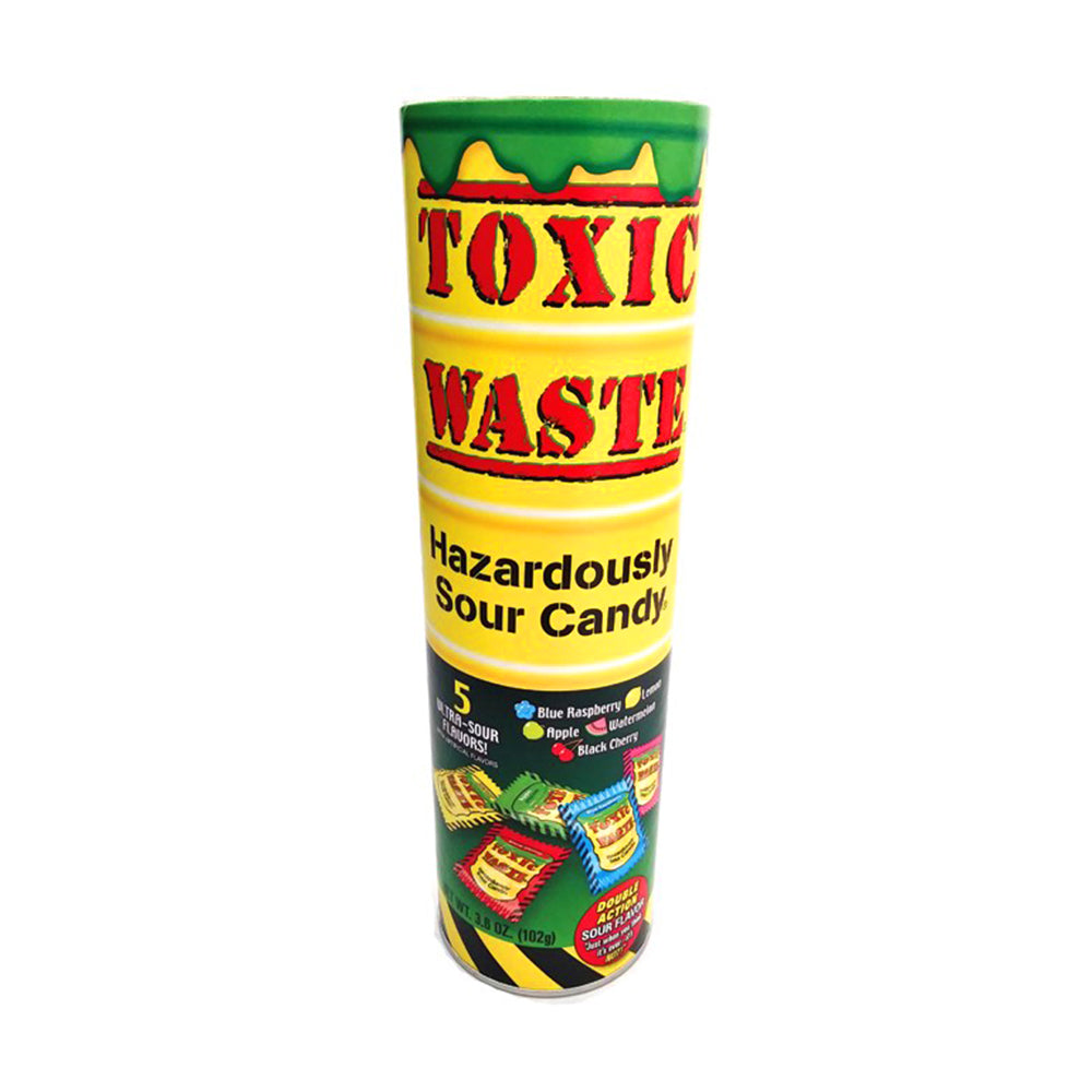 Toxic Waste - 9 Inch Candy Tube Bank - 12/102g