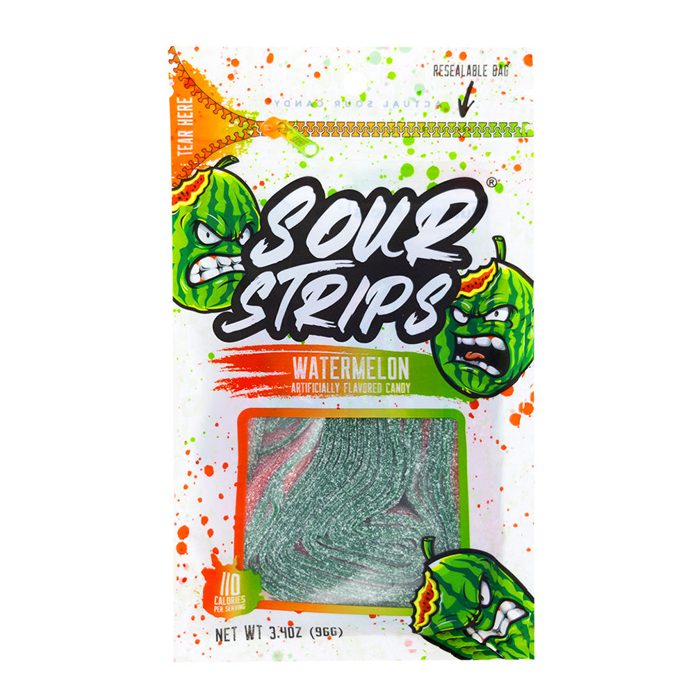 Sour Strips - Watermelon - 12/96g