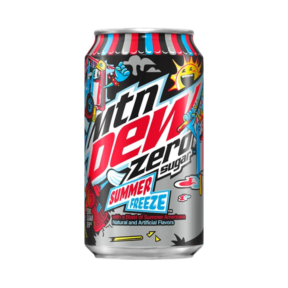 Mountain dew summer freeze zero sugar 12 355ml