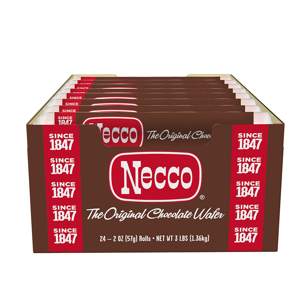 Necco - Chocolate Wafers Roll - 24/57g