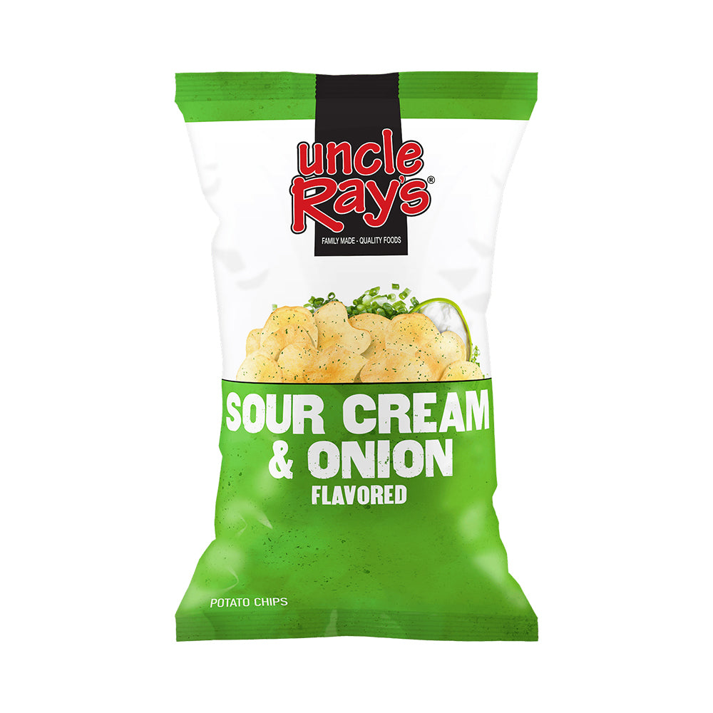 Uncle Ray's - Sour Cream & Onions - 12/85g