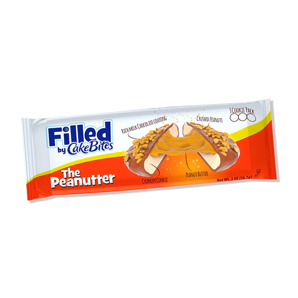 CakeBites - Filled The Peanutter - 8/60g