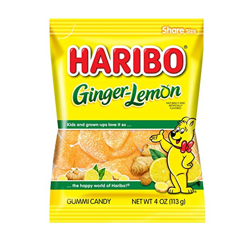 Haribo - Ginger Lemon - 12/113g