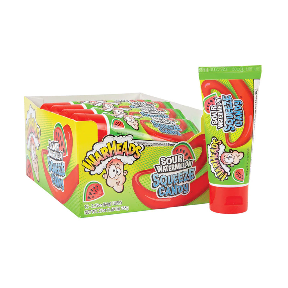 Warheads - Sour Squeeze Watermelon - 12/64g
