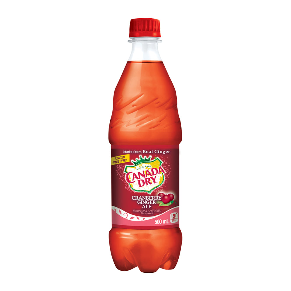 Canada Dry - Cranberry Ginger Ale - 24/500ml