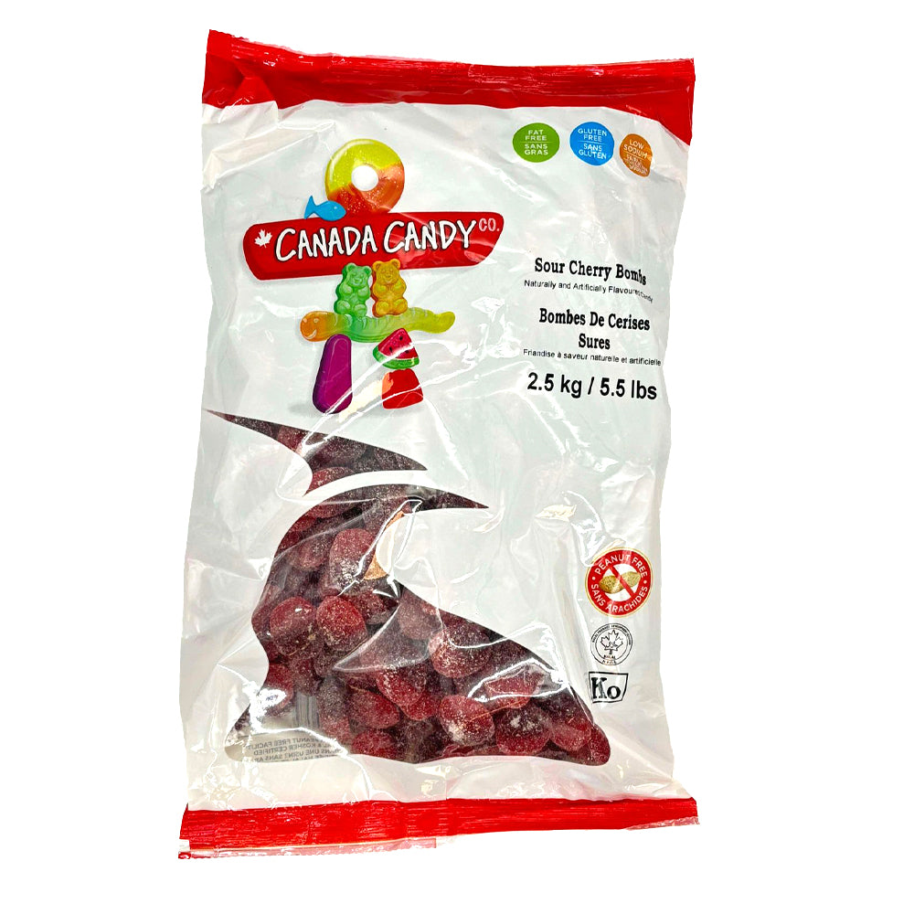 Canada Candy Co. - Sour Cherry Bombs - 1/2500g