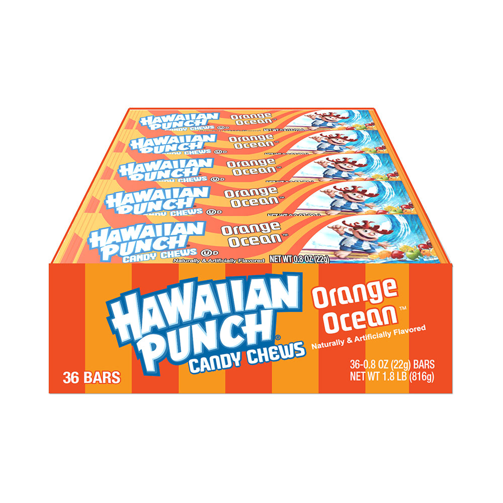 Hawaiian Punch - Candy Chews Ocean Orange - 36/22g