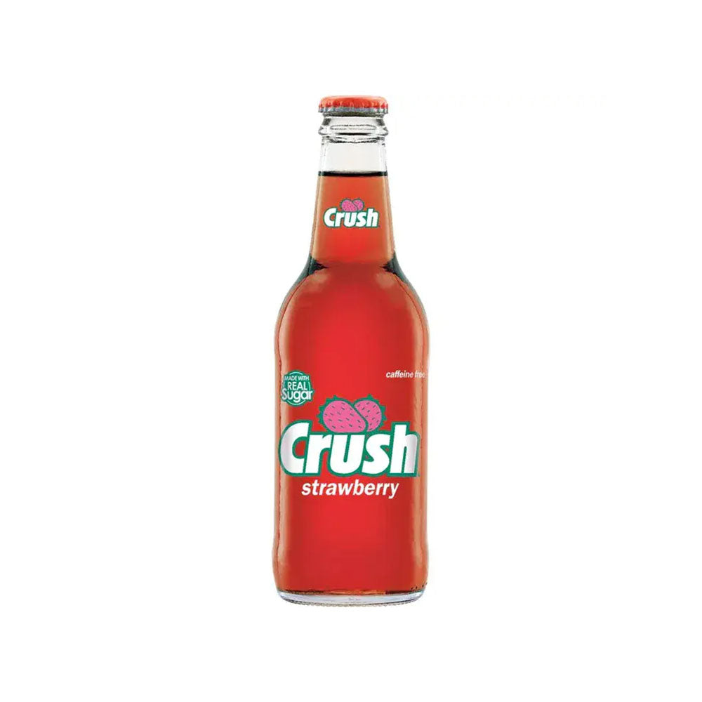 Crush - Strawberry Glass Bottle -24/355ml
