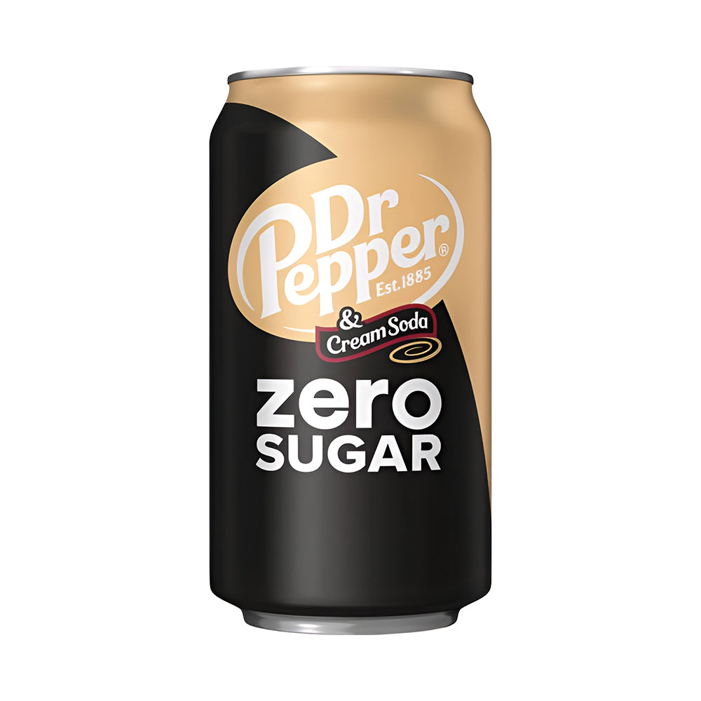 Dr Pepper - Cream Soda Zero Sugar - 12/355ml