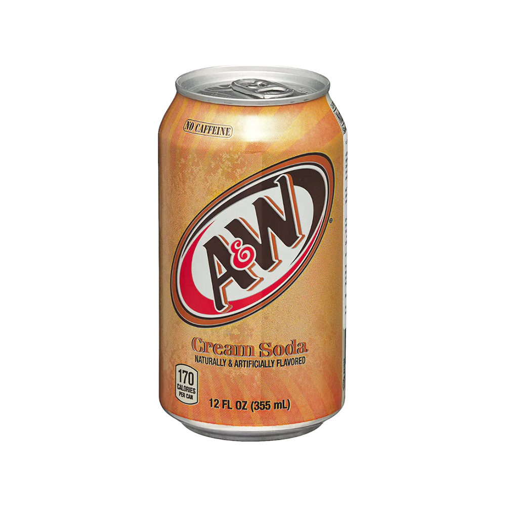A&W - Cream Soda - 12/355ml