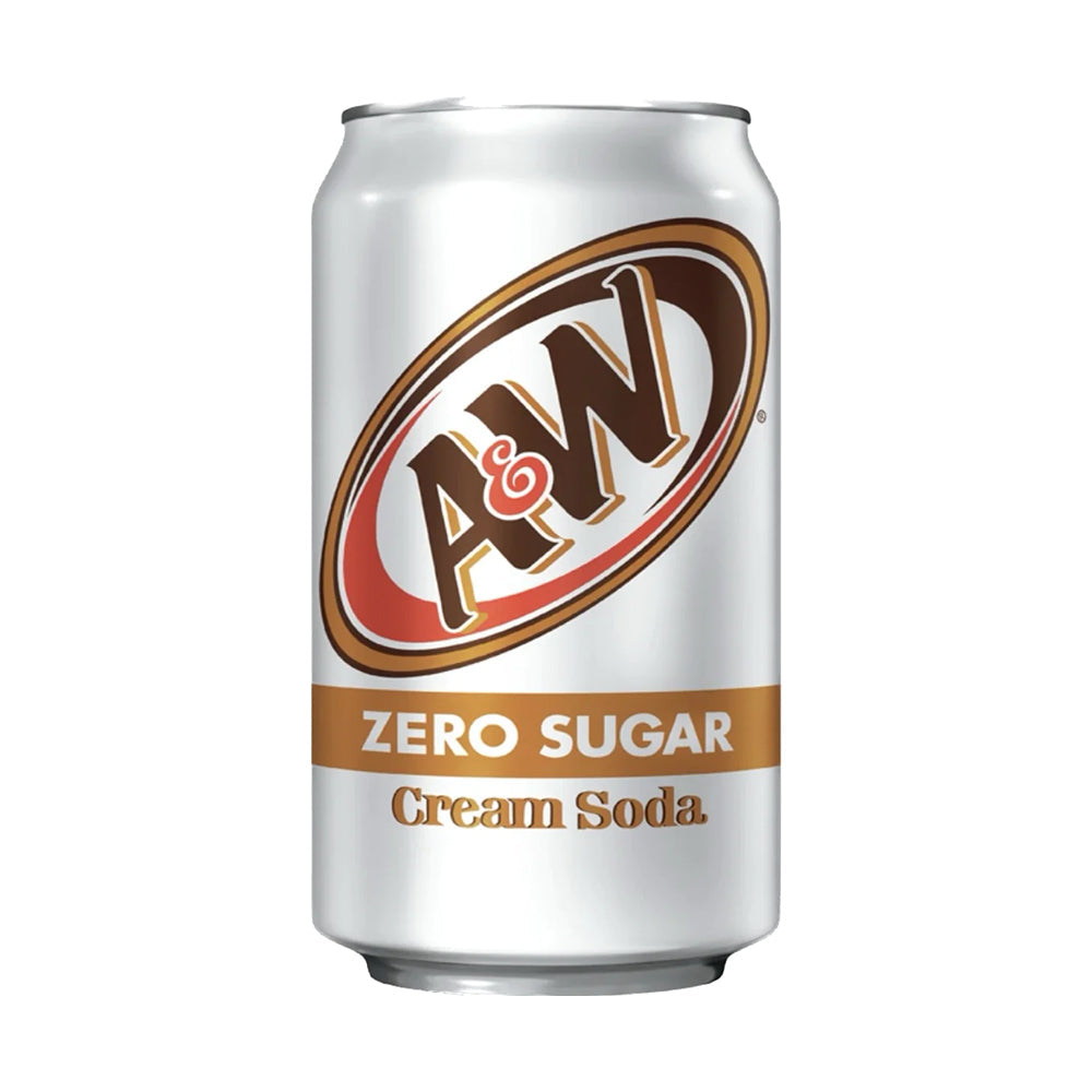 A&W - Cream Soda  Zero Sugar - 12/355ml
