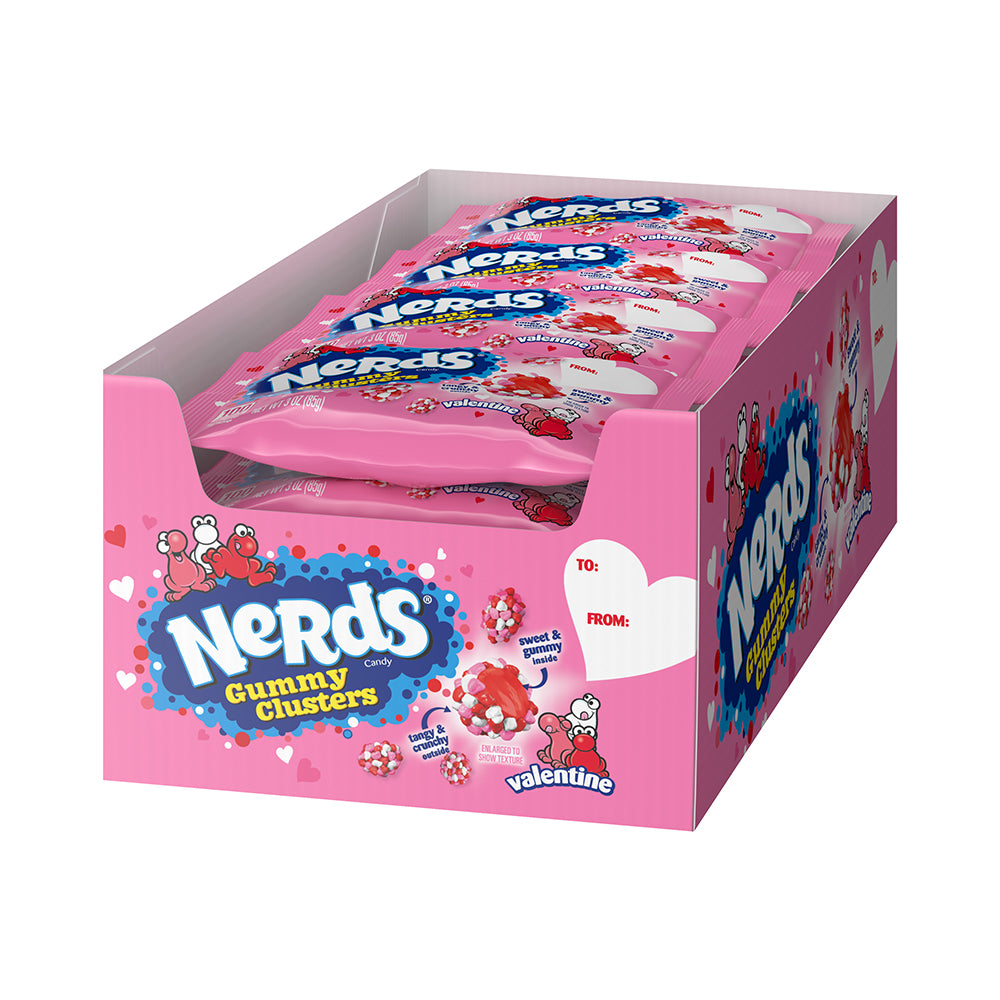 Nerds - Gummy Clusters Valentine - 12/85g