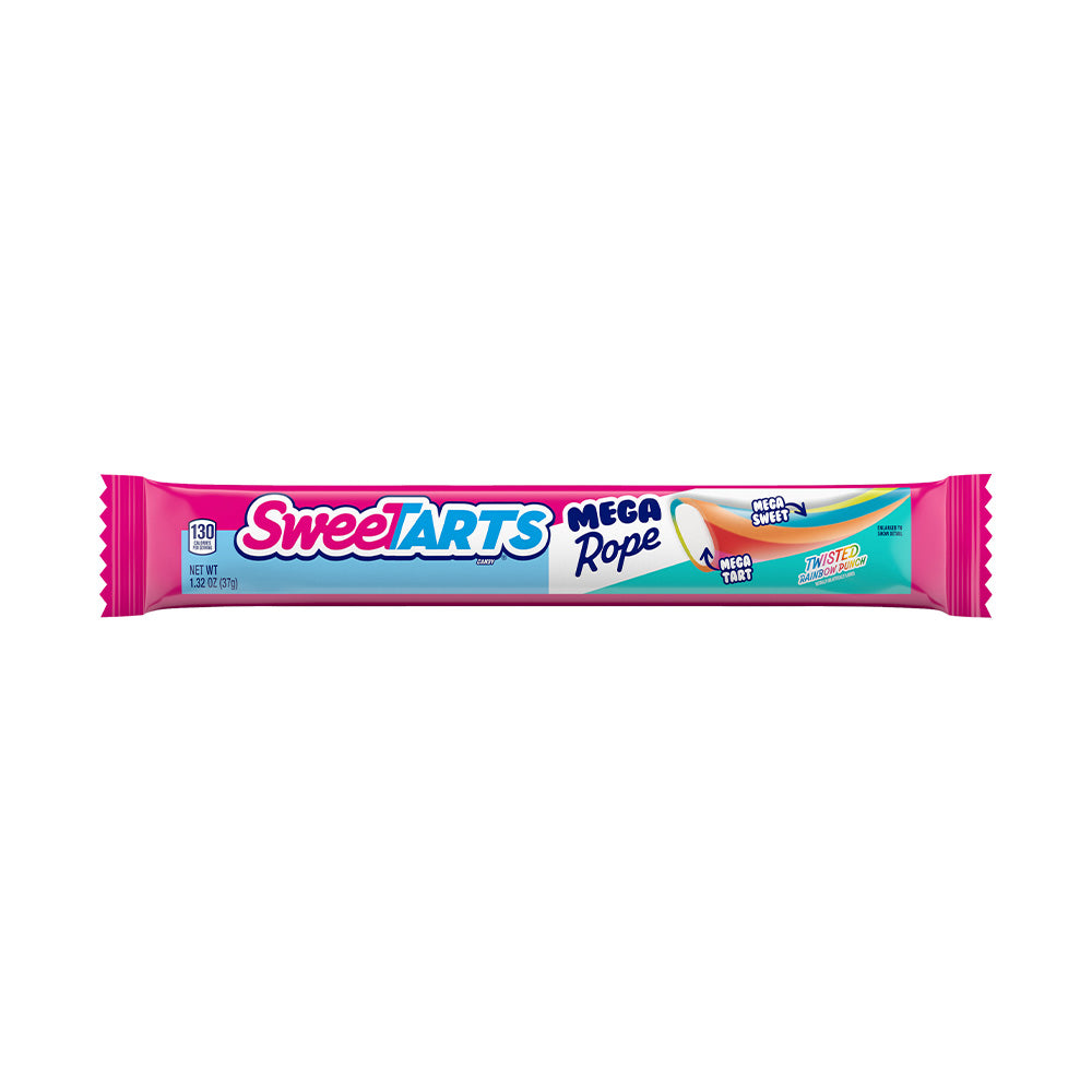 Sweetarts - Mega Rope Rainbow Punch - 24/37g