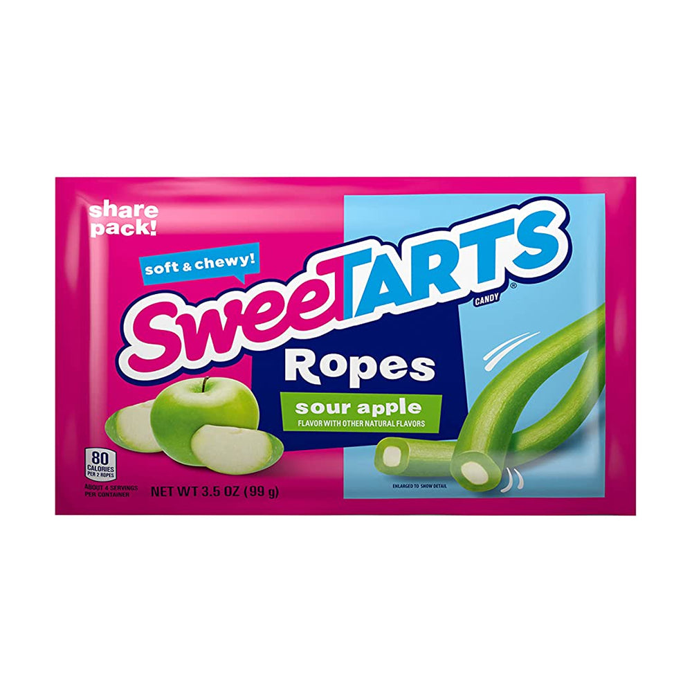 SweeTarts - Ropes Sour Apple - 12/99g