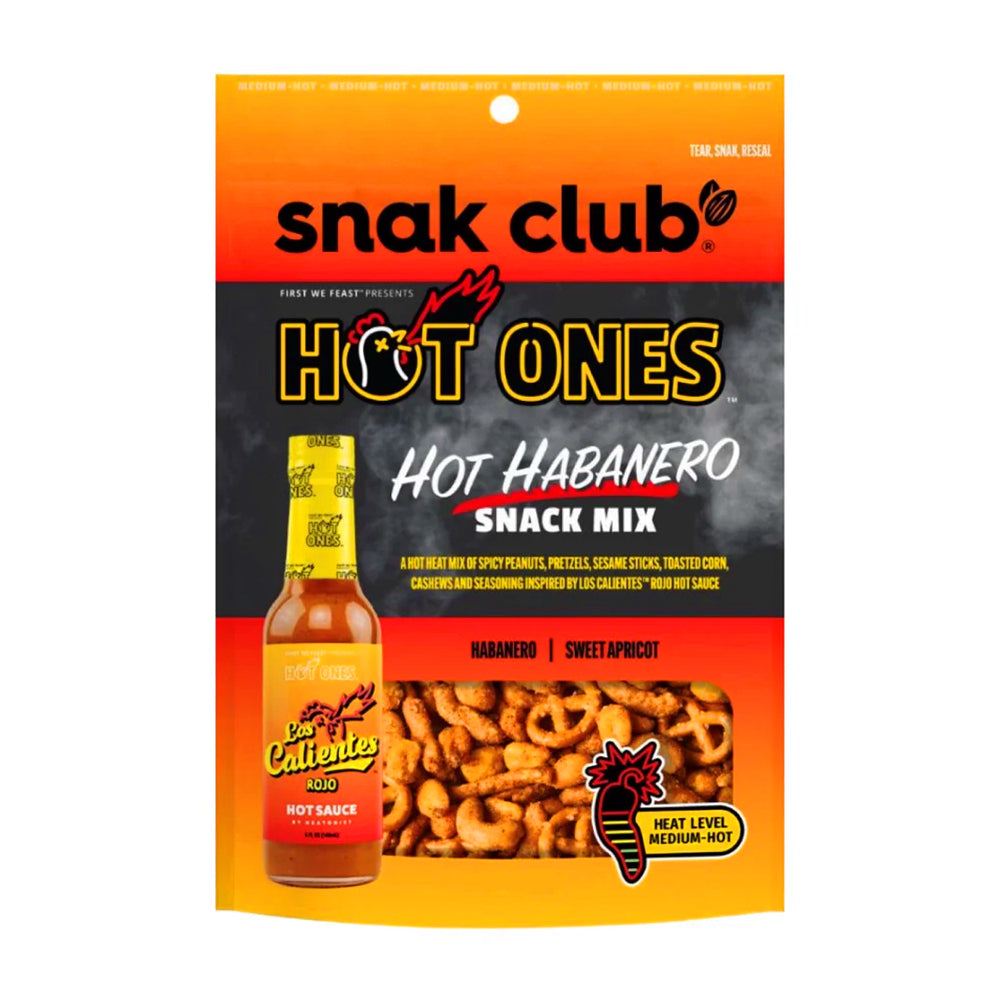 Snak Club - Hot Ones Hot Habanero Snack Mix - 12/57g
