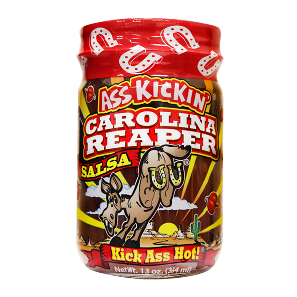 Ass Kickin - Carolina Reaper Salsa - 12/384ml