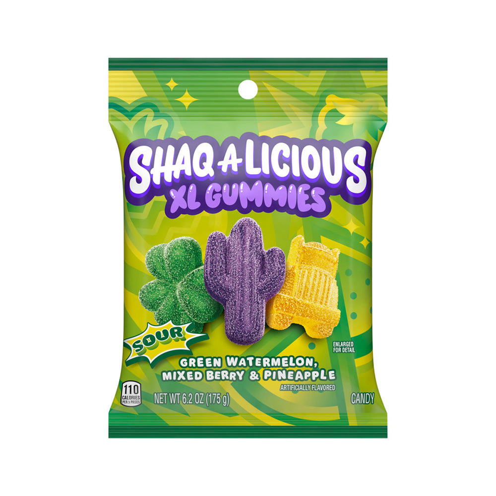 Shaq-a-licious  - Sour Watermelon Mixed Berry & Pineapple - 12/175g