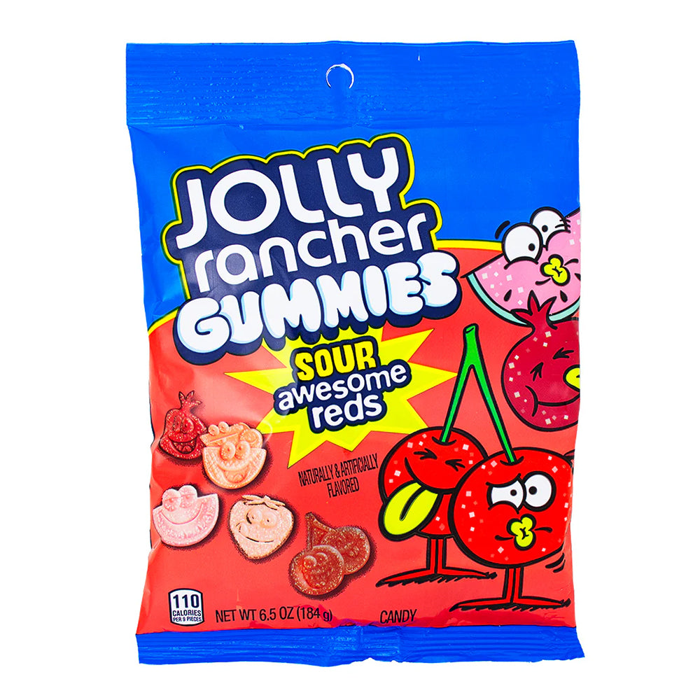 Jolly Rancher - Gummies Sour Awsome Reds - 12/184g