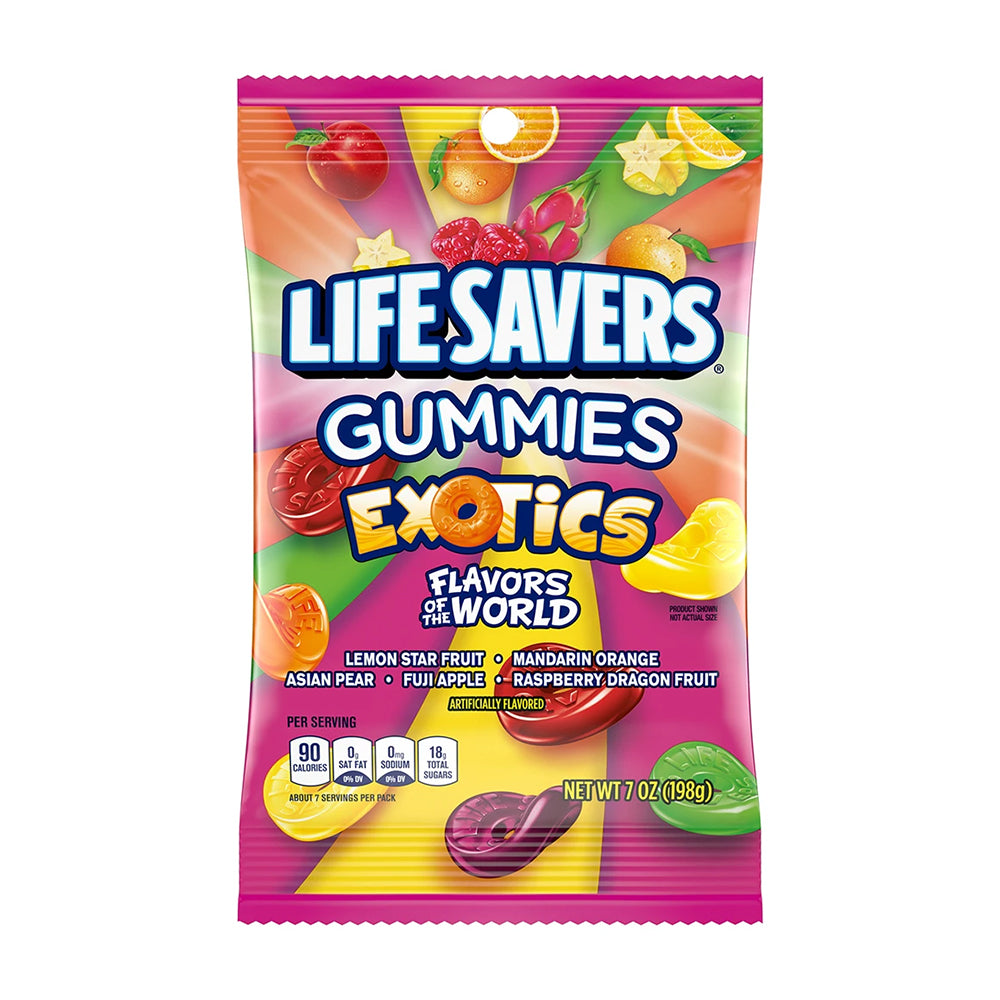 Lifesavers - Gummies Exotics - 12/198g