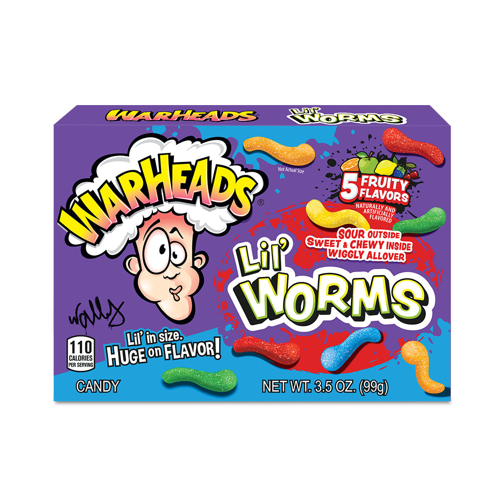 Warheads - Lil' Worms - 12/99g