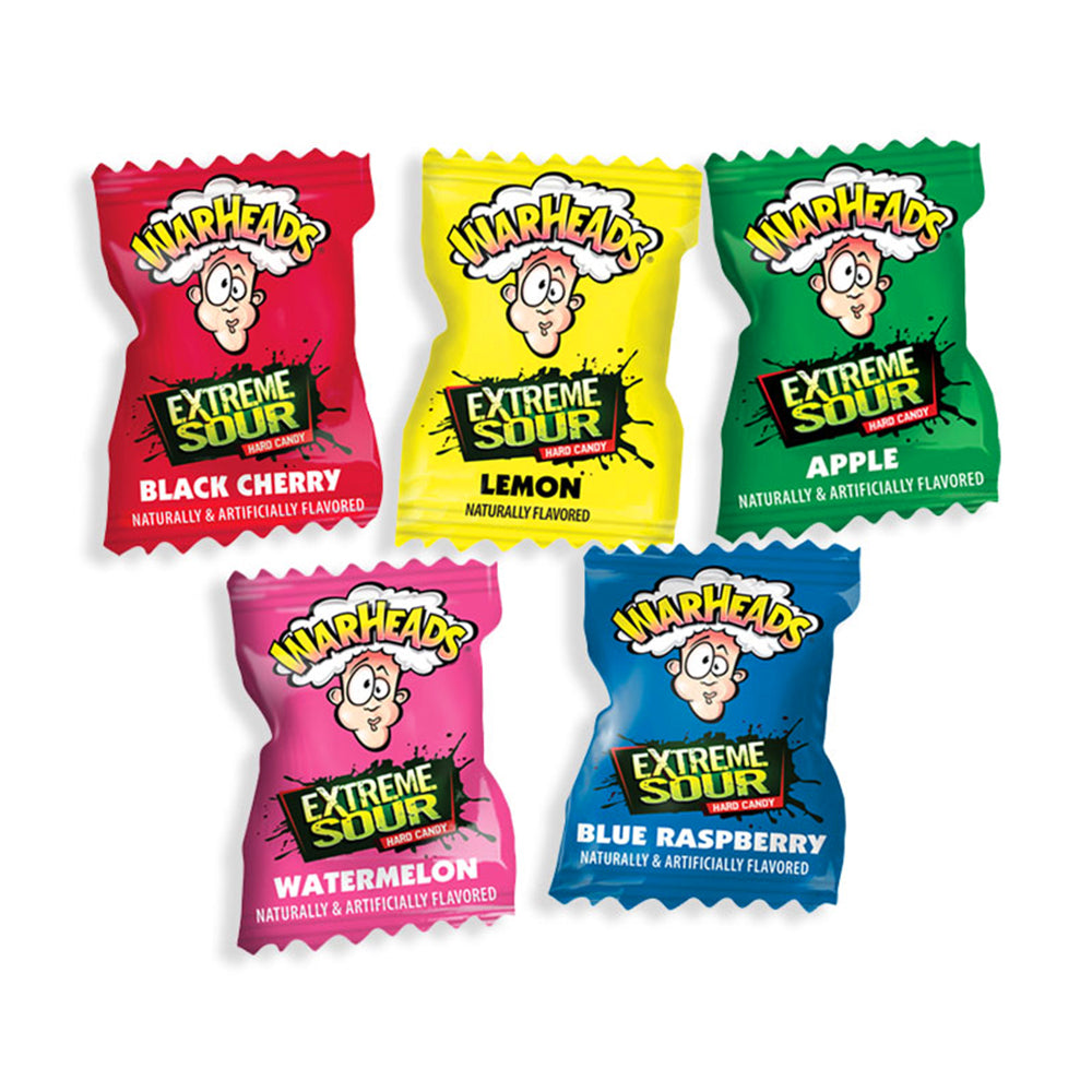 Warheads - Extreme Sour Hard Candy - 1/13.62kg