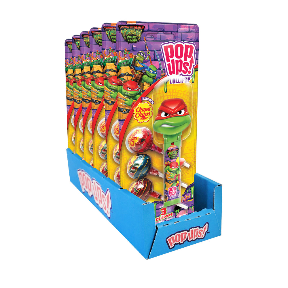 Flix Candy - TMNT Pop Ups !  Lollipop - 6/36g