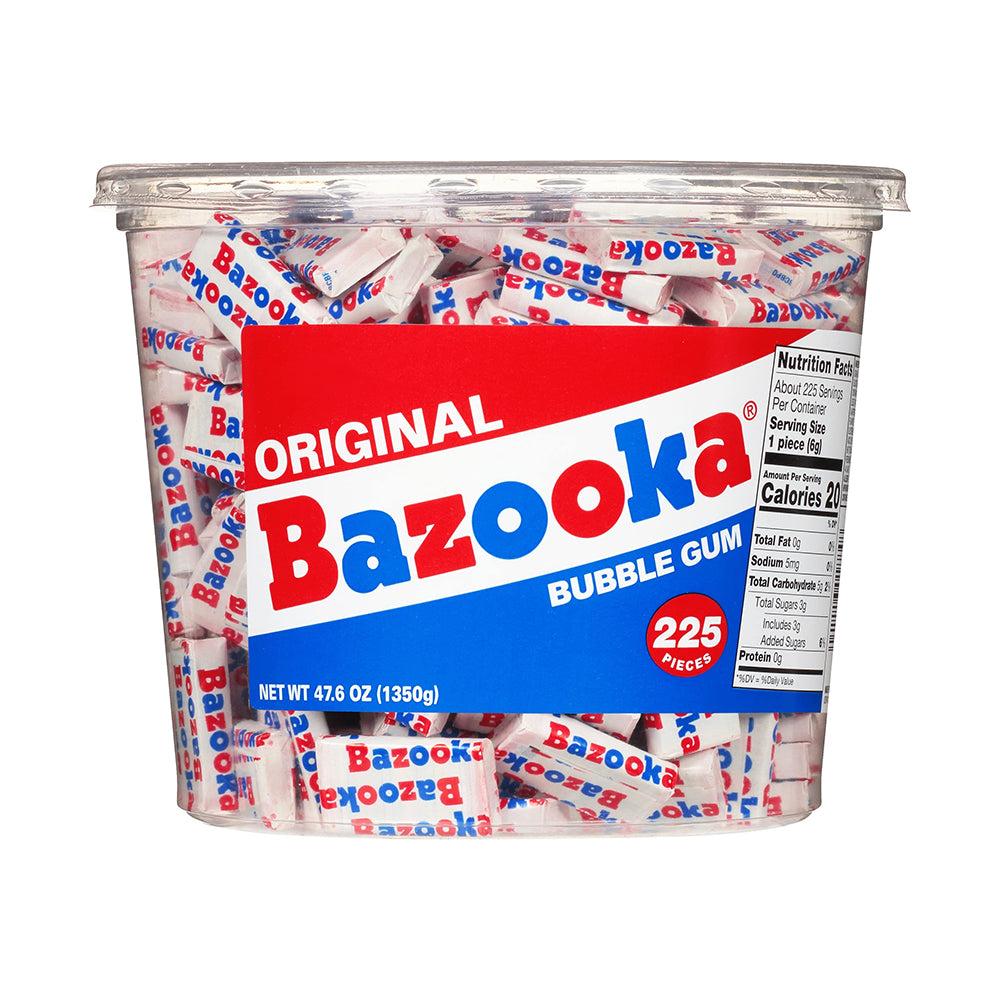 Bazooka - Original Gum Tub - 6/225/6g