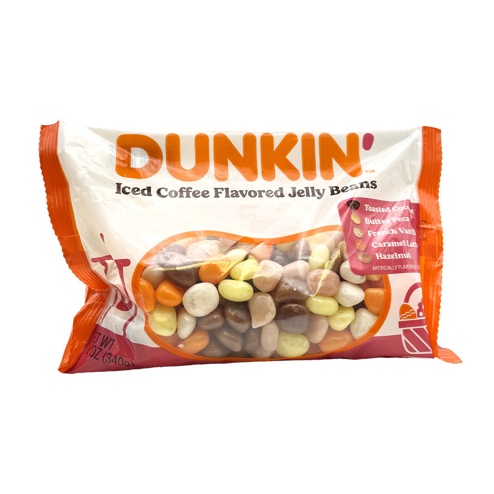 Frankford Dunkin' Iced Coffee Flavored Jelly Beans 24/340g