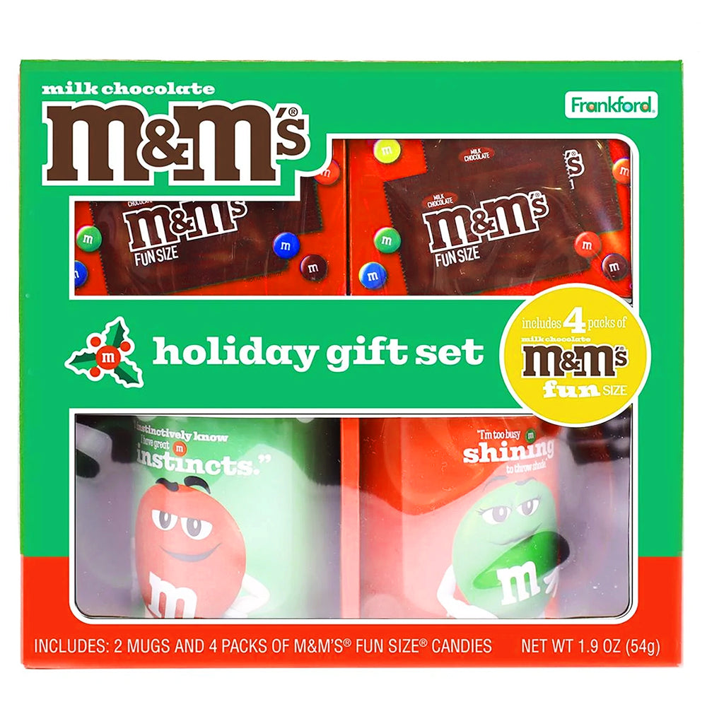 M&M - Candy Mars M&M 2pk Mug Gift Set - 6/54g