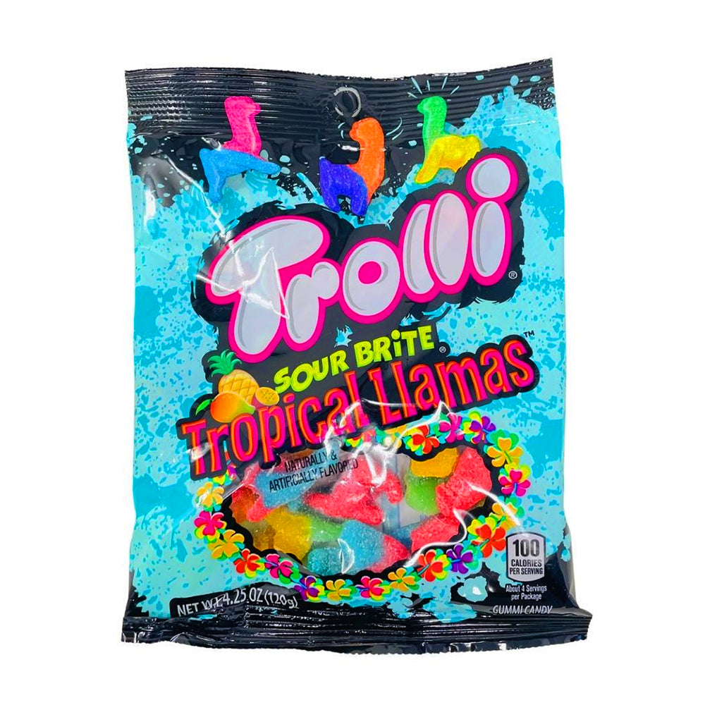 Trolli - Sour Brite Tropical Llamas - 12/120g