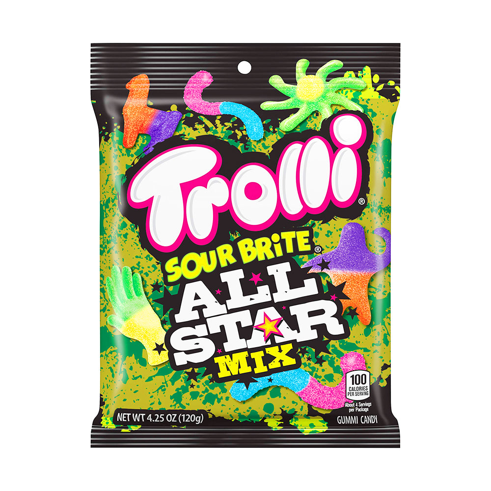 Trolli - Sour Brite All Star Mix - 12/120g