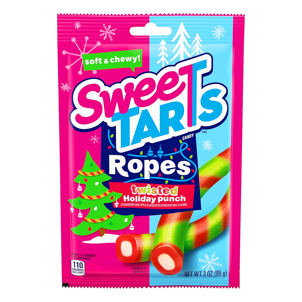 Sweetarts - Ropes Twisted Holiday Punch - 4/12/85g