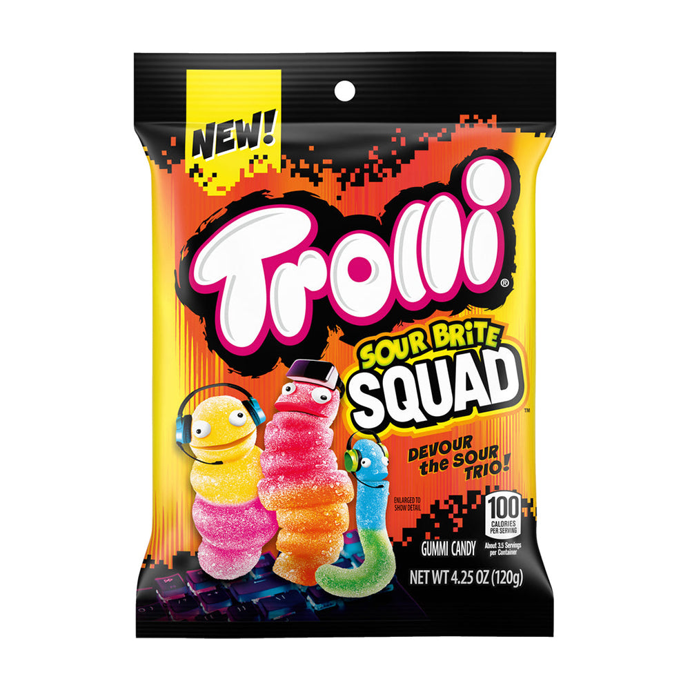 Trolli - Sour Brite Squad - 12/120g