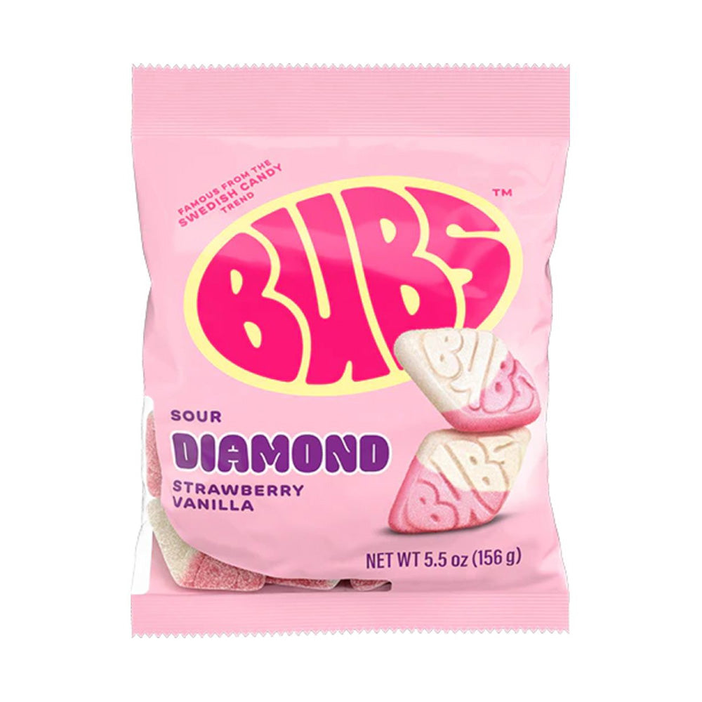Bubs - Sour Diamond Strawberry Vanilla - 8/156g