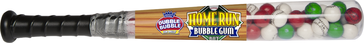 Dubble Bubble - Home Run Bubble Gum Bat - 12/127g